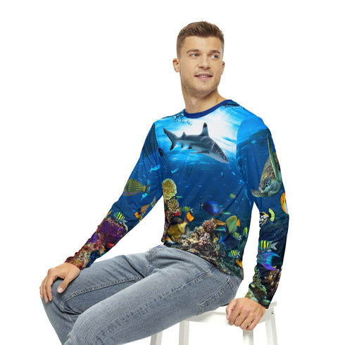 Shark Reef Relaxed Fit Rash Guard UPF 50+